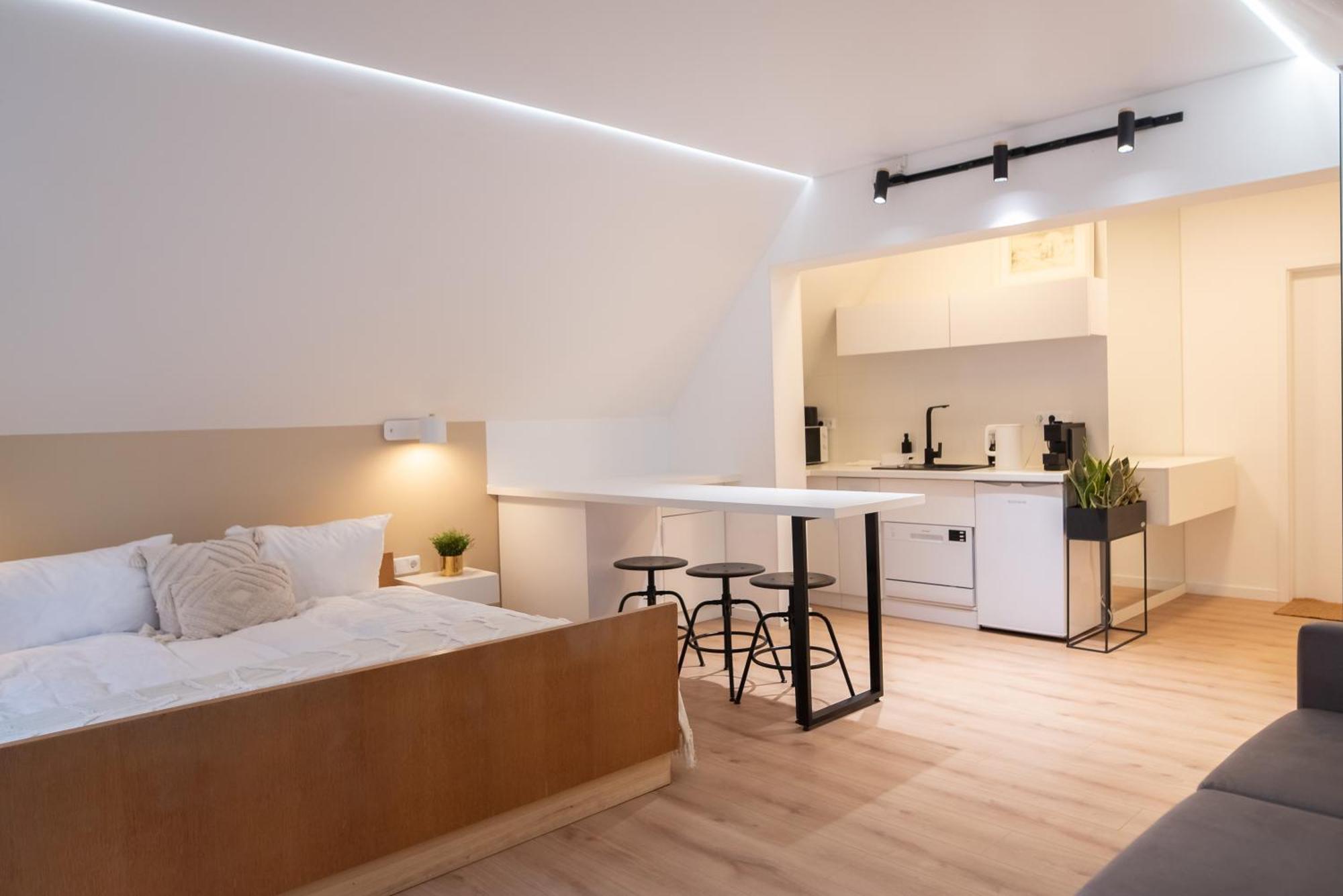 Hamburg Studio Fuer Bis Zu 4 Personen Exterior photo