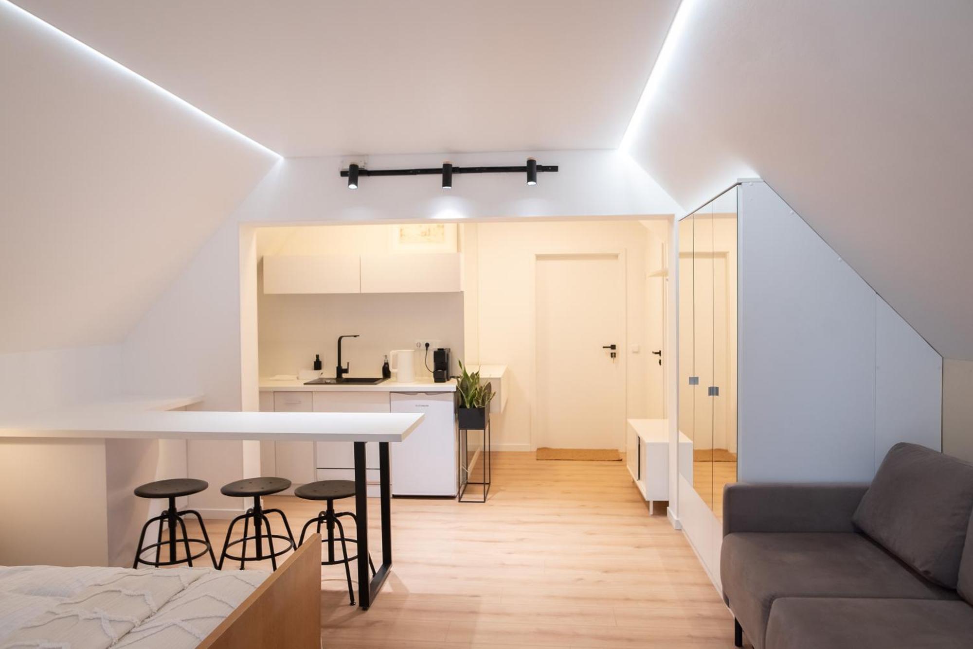 Hamburg Studio Fuer Bis Zu 4 Personen Exterior photo